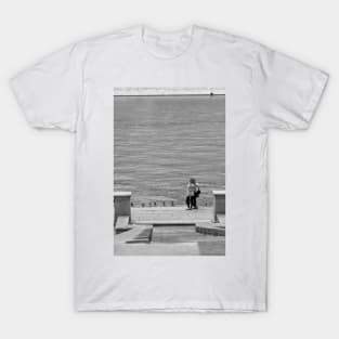 Enamoured Couple on Quay T-Shirt